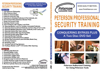 Peterson Professional Security Training 2-Disc DVD Set (NTSC)